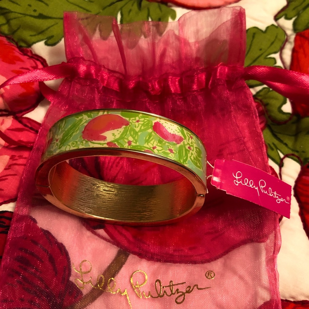 Lilly Pulitzer bracelet. Floral Preppy colors NWT
